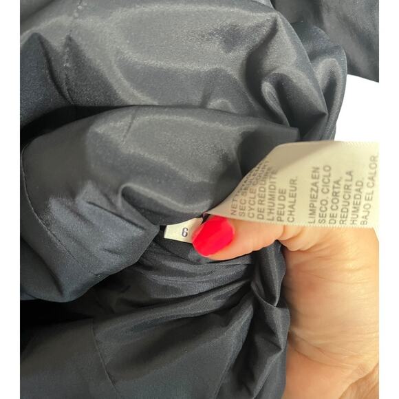 Doncaster black blazer business jacket single button size 6 NWOT - Picture 5 of 5